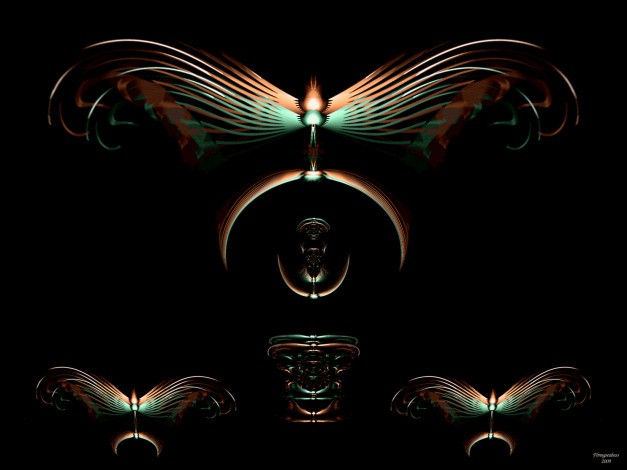 Обои картинки фото 3д, графика, fractal, фракталы