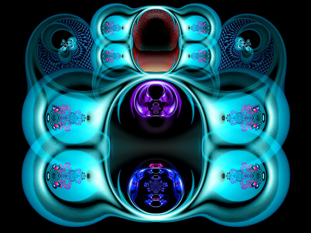 Обои картинки фото 3д, графика, fractal, фракталы