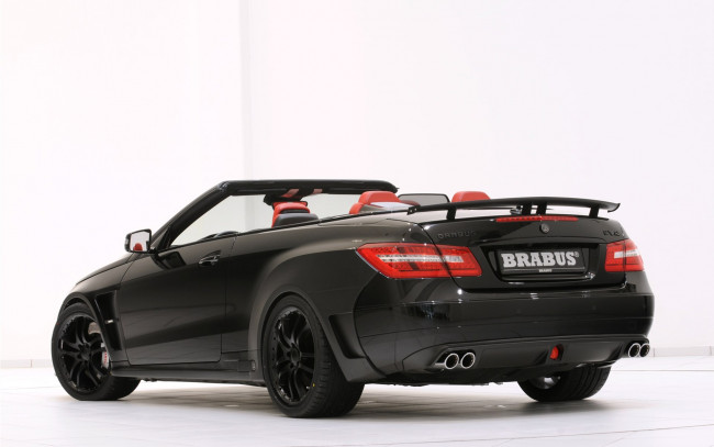 Обои картинки фото brabus, v12, cabriolet, 2011, автомобили, авто, e