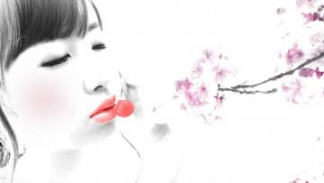 Картинка -Unsort+Креатив девушки unsort креатив девушка сакура ягода