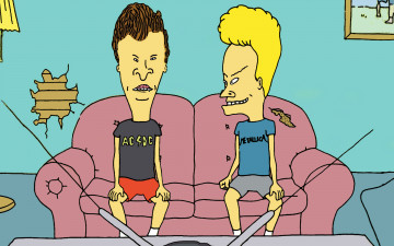Картинка бивис баттхед мультфильмы beavis and butt head чуваки парта и butt-head