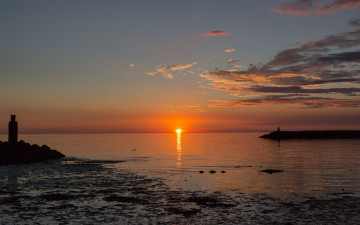 Картинка природа восходы закаты море закат