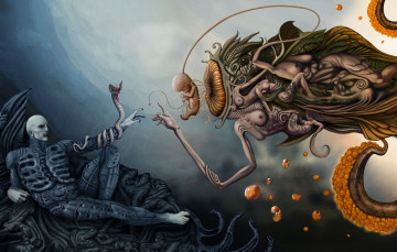 Картинка фэнтези существа сюрреализм