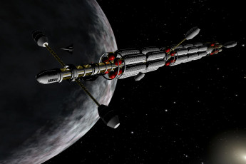 Картинка космос арт звезды планета вселенная