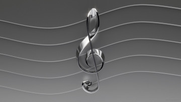 Картинка 3д графика другое ноты