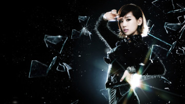 Картинка музыка girls generation snsd девушка стекло осколки лучи