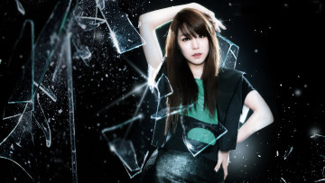 Картинка музыка girls generation snsd девушка стекло осколки лучи