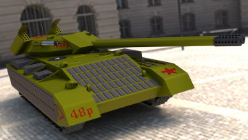 Картинка техника 3d танк