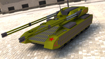 Картинка техника 3d танк