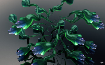 Картинка 3д графика abstract абстракции узор цвет фон