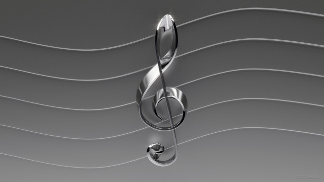 Обои картинки фото 3д, графика, другое, ноты