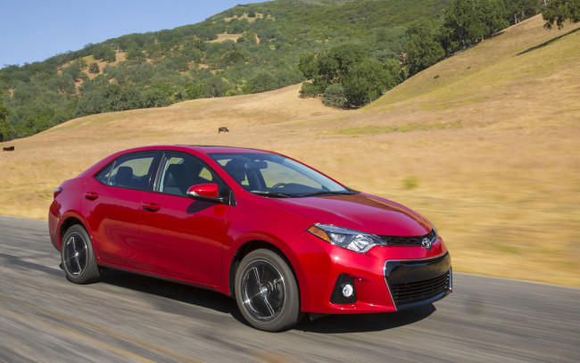 Обои картинки фото автомобили, toyota, corolla, sedan