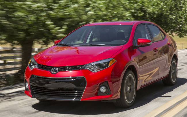 Обои картинки фото автомобили, toyota, sedan, corolla