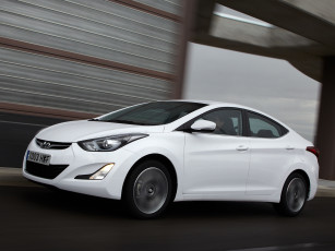 Картинка автомобили hyundai светлый elantra 2014г md
