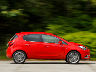 Картинка автомобили vauxhall 2014гкрасный corsa e 5-door