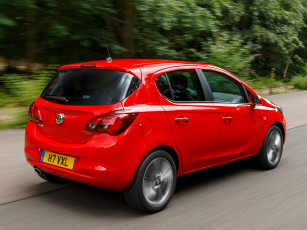 Картинка автомобили vauxhall 5-door e 2014гкрасный corsa
