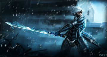 Картинка metal+gear+rising +revengeance фэнтези роботы +киборги +механизмы иной оружие меч киборг будущее мир