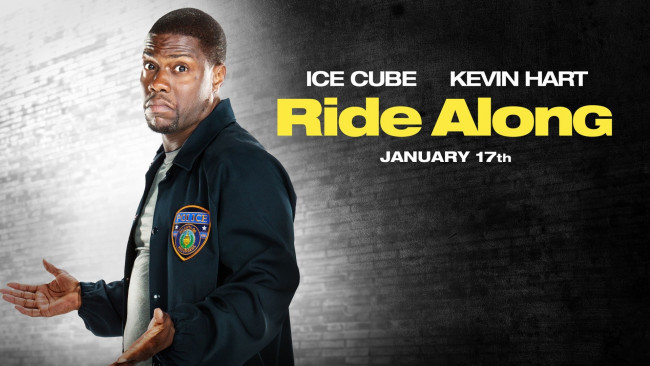 Обои картинки фото ride along, кино фильмы, hart, поездка, kevin, комедия, совместная, ride, along