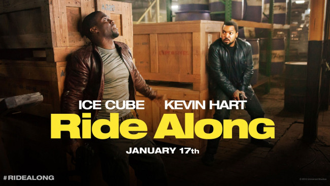 Обои картинки фото ride along, кино фильмы, комедия, hart, ride, along, совместная, поездка, ice, cube, kevin