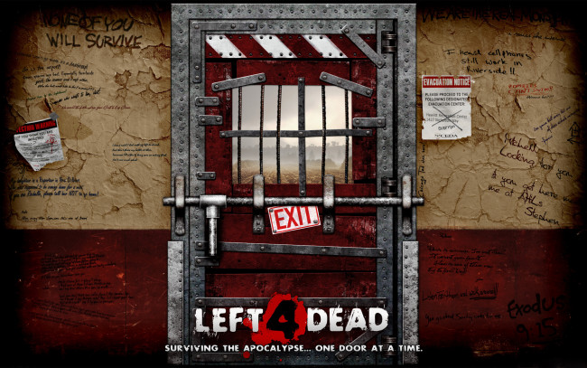 Обои картинки фото видео игры, left 4 dead, хоррор, 4, left, зомби, шутер, экшен, dead