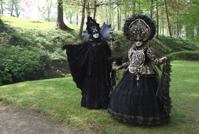 Обои картинки фото разное, маски,  карнавальные костюмы, карнавал