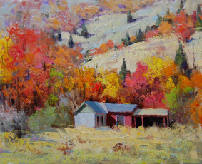 Картинка рисованное живопись sean wallis midway antiques