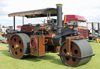 Картинка техника катки паровой каток