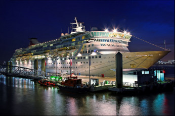 Картинка balmoral корабли лайнеры океанский круиз причал лайнер