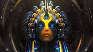 Картинка romeo+jonathan фэнтези существа фон девушка взгляд