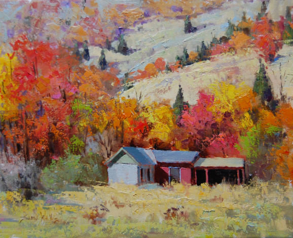 Обои картинки фото рисованное, живопись, sean, wallis, midway, antiques