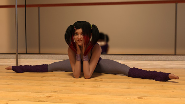 Обои картинки фото 3д графика, люди , people, фон, взгляд, девушка