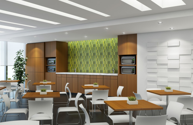 Обои картинки фото 3д графика, реализм , realism, комната, стулья, столы, интерьер