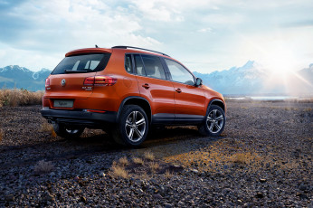 Картинка автомобили volkswagen tiguan allstar 2016г