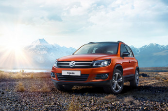 обоя автомобили, volkswagen, tiguan, allstar, 2016г