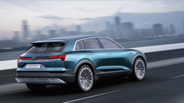 обоя audi e-tron quattro concept 2015, автомобили, audi, e-tron, crossover, 2015, quattro, concept