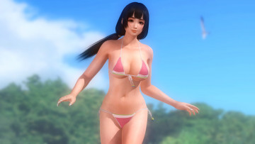 Картинка 3д+графика аниме+ anime девушка взгляд фон