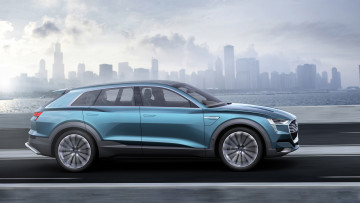 обоя audi e-tron quattro concept 2015, автомобили, audi, crossover, e-tron, 2015, quattro, concept