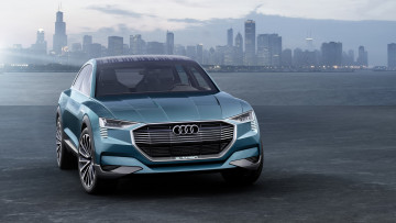 Картинка audi+e-tron+quattro+concept+2015 автомобили audi quattro e-tron crossover 2015 concept
