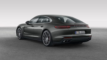 обоя автомобили, porsche, panamera, turbo, 2016г