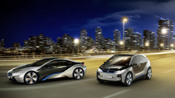 Картинка bmw+i8+concept+2011 автомобили bmw 2011 concept i8