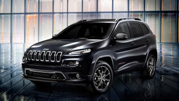 Картинка jeep+cherokee+urbane+concept+2014 автомобили jeep cherokee urbane concept 2014 внедорожник джип чёрный