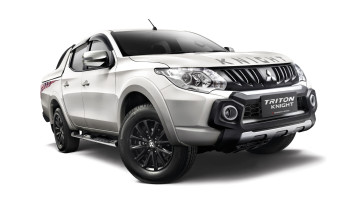 обоя автомобили, mitsubishi, triton, knight, edition, double, cab, 2016г