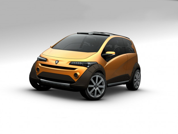 Обои картинки фото italdesign giugiaro proton emas country concept 2010, автомобили, 3д, 2010, concept, country, emas, proton, giugiaro, italdesign