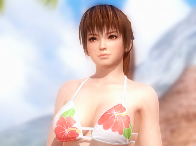 Обои картинки фото 3д графика, аниме , anime, девушка, взгляд, фон