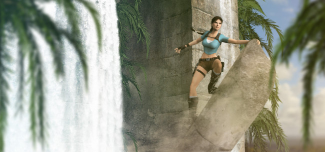 Обои картинки фото 3д графика, фантазия , fantasy, девушка, взгляд, фон