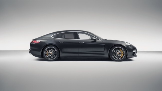 Обои картинки фото автомобили, porsche, panamera, turbo, 2016г
