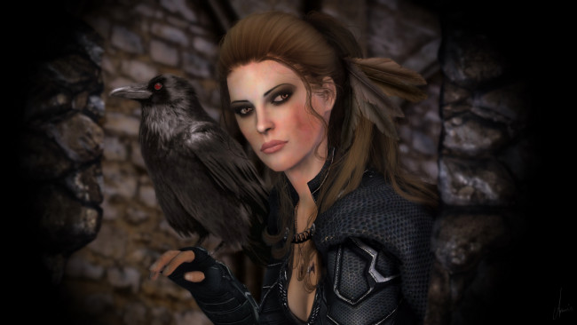 Обои картинки фото 3д графика, фантазия , fantasy, персонаж