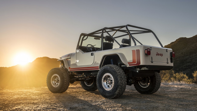 Обои картинки фото автомобили, jeep, 2016г, scrambler, cj-8, legacy