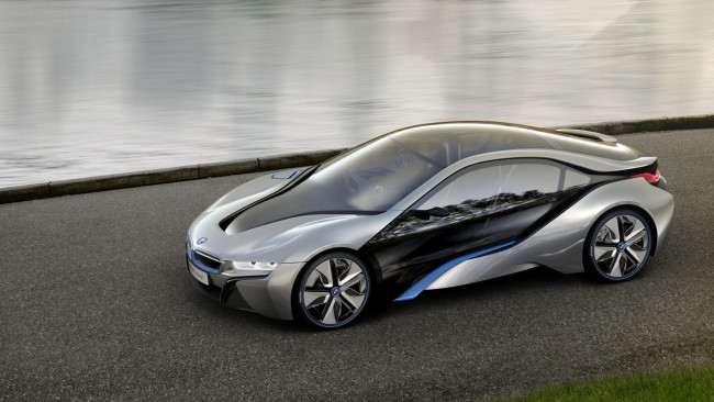 Обои картинки фото bmw i8 concept 2011, автомобили, bmw, i8, concept, 2011