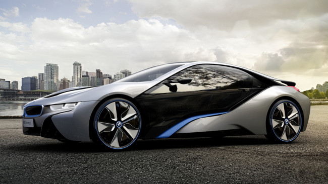 Обои картинки фото bmw i8 concept 2011, автомобили, bmw, i8, concept, 2011